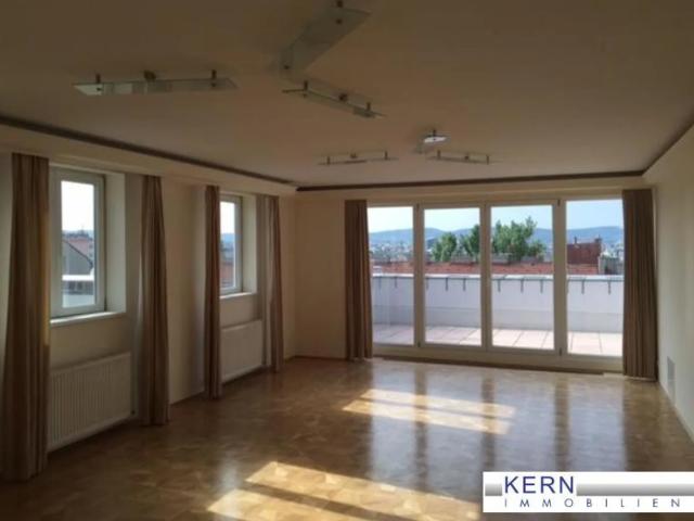 TOP DACHTERRASSEN WOHNUNG MIT TRAUMHAFTEM WIEN BLICK EINE EBENE KLIMA/RUHELAGE!