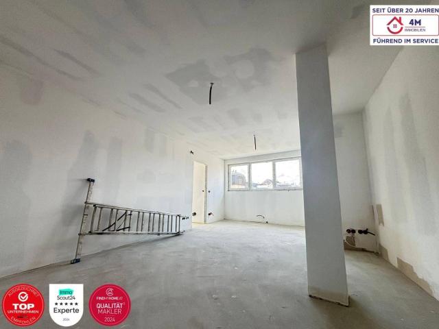Top Erstbezug im Neubau! Perfekt geschnittene 2 Zimmer Wohnung mit 54,40 m² im 4. Liftstock
