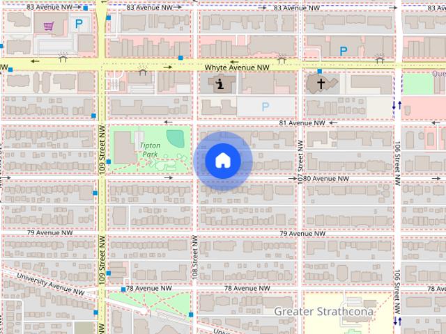 TOP FLOOR 1 BED, 1 BATH CONDO W/ OUTDOOR PARKING STALL IN QUEEN ALEXANDRA CLOSE TO U OF A
