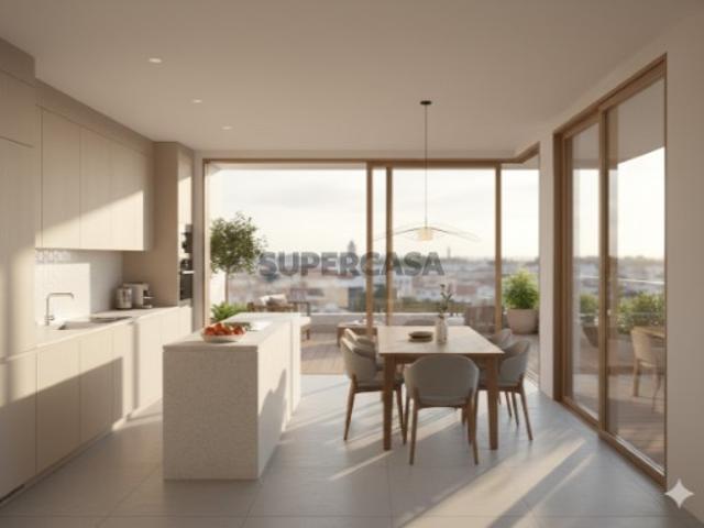 Top floor com 2 divisões, piscina, garagem e vista sobre Tavira ONE