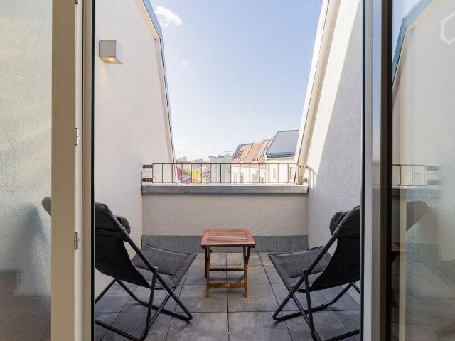 Top floor loft in Pankow south facing terrasse, Berlin Amsterdam Apartments for Rent