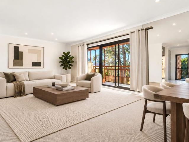 TOP FLOOR NORTH FACING APARTMENT WITH LEVEL ACCESS, SECURE PARKING & EXCEPTIONAL DOUBLE BAY CONVENIENCE!