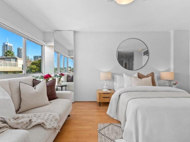 Top floor Studio with Separate title Parking, Views & a Unique Connection to Potts Point