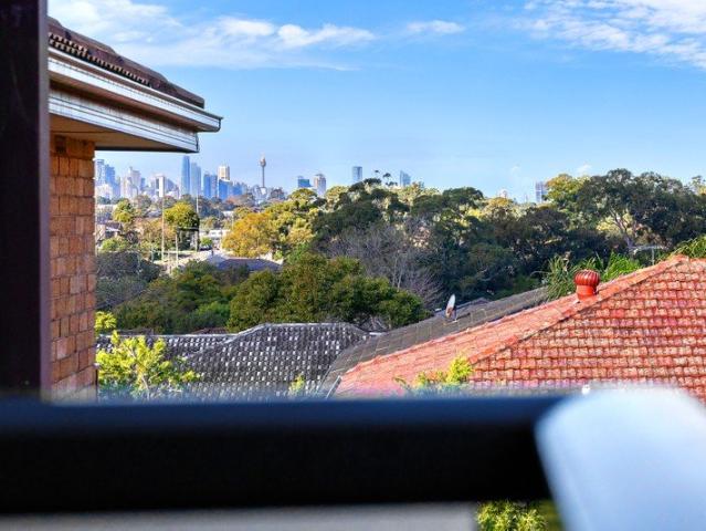 Top floor with city skyline vistas