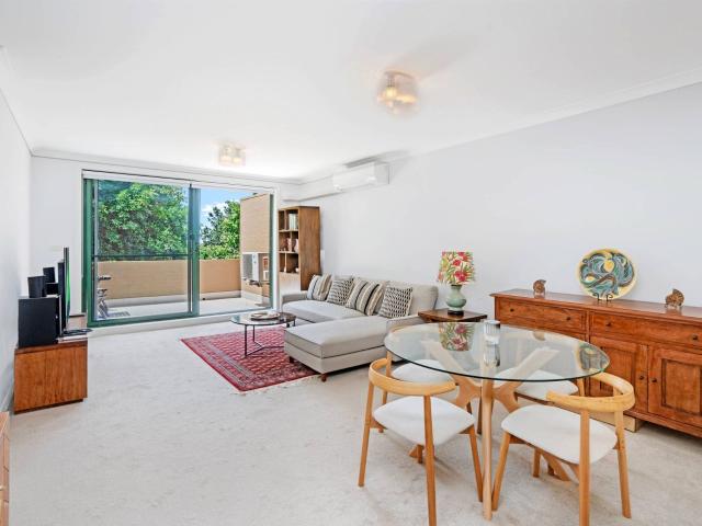 Top floor two bedroom corner apartment