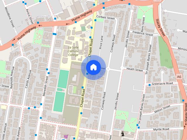TOP FLOOR TWO BEDROOM APARTMENT