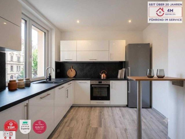 TOP INVESTMENT 55 m² nahe U1: Vollsanierter Erstbezugs Traum im 3. Liftstock – Moderne Wohnküche, Parkblick & getrennt begehbare Zimmer!
