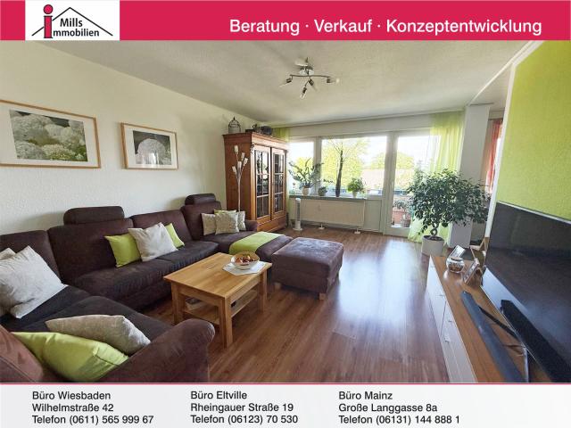 Top Lage von Mainz Hechtsheim: Großzügige Eigentumswohnung mit Balkon und teilweise Fernblick