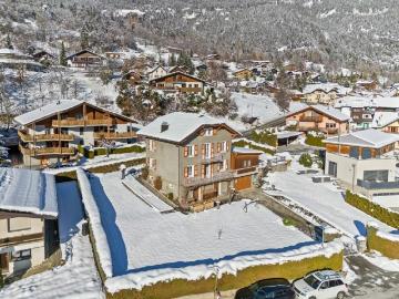 Top Lage! Zweifamilienhaus im Skigebiet Crans Montana/VS