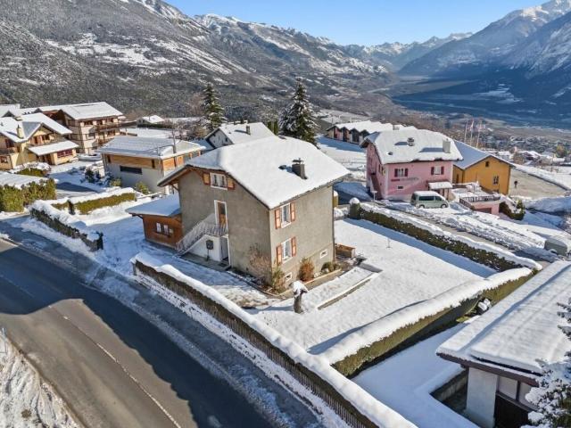 Top Lage! Zweifamilienhaus im Skigebiet Crans Montana/VS