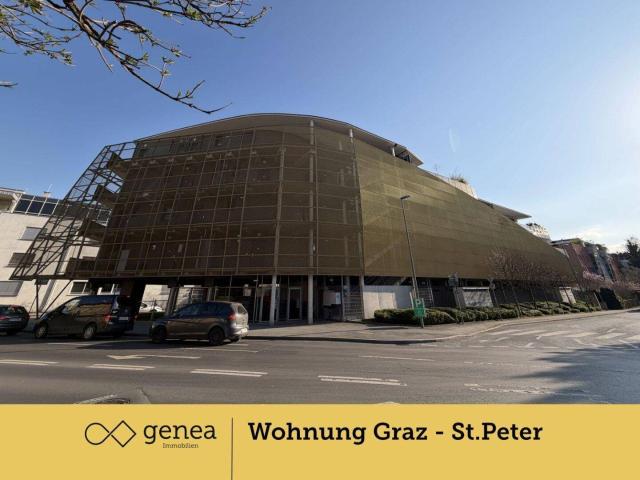 TOP LAGE im Golden Skin Attraktive Anlegerwohnung in Graz St. Peter – vermietet bis 04/2028, inkl. Tiefgarage & Balkon
