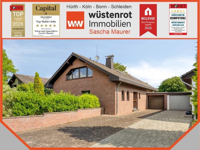 Top Lage in Flamersheim: Sehr gepflegtes EFH mit traumhaftem Sonnengarten auf großem Grundstück!