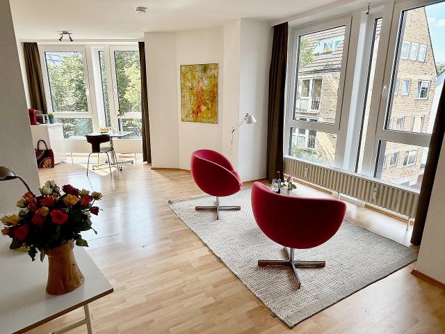 TOP Lage! Lichtdurchflutetes Apartment im Mauritiusviertel – zeitwohnen.de