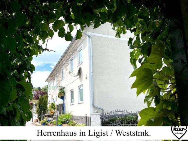 Top Lage Ligist: Traumhaftes Herrenhaus mit dzt. 4 Wohneinheiten und weiteren Grundstücken ca. 5% Rendite