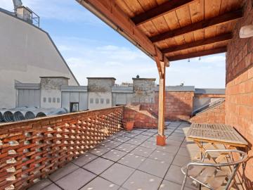 Top Lage sonnige Terrasse modernes, offenes Raumkonzept