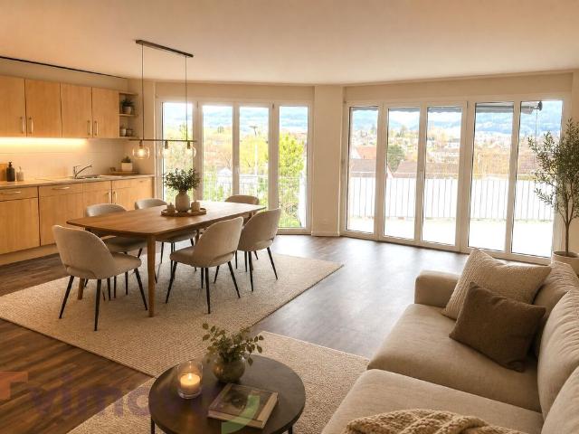 Top living comfort in a popular residential area in Laufen