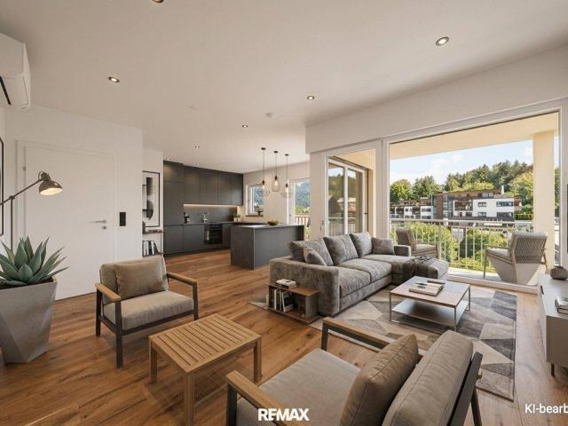 Top moderne 3 Zi Neubauwohnung mit Dachterrasse und traumhaftem Ausblick im Herzen von St. Johann – Erstbezug!