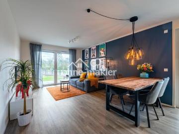 TOP MODERNE 3 Zimmer Wohnung 71.00 qm, AUFZUG / GARTEN / TG, direkt am RHEIN MAAS KLINIKUM