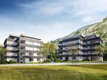 top moderne Wohnungen Erstbezug Neubau in Steg / VS