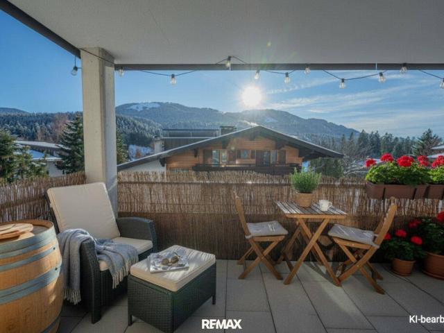Top Moderne neuwertige helle Wohnung in absoluter Ruhelage im Bergdoktor Dorf Ellmau