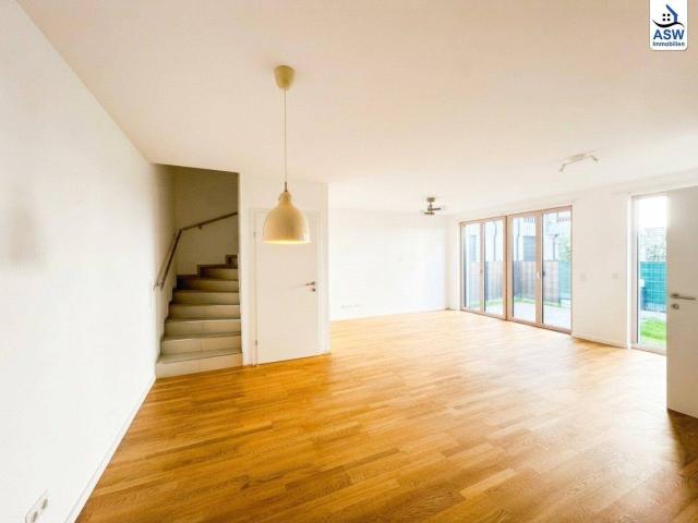 Top Moderne Reihenhausartige 4 Zimmer Maisonettewohnung verteilt auf 3 Etagen mit Gartenterrasse in Floridsdorf!