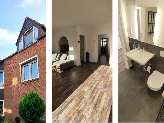 Top modernisierte 2 Zimmer Wohnung mit Balkon und Tiefgaragen Stellplatz an der Grenze zu HH