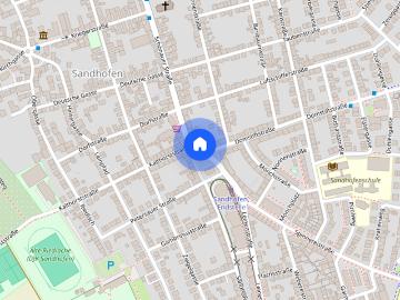 Sandhofen, Mannheim - Heizung, Ausgestattete Küche