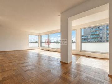 Top! Penthouse mit großer Südwest Dachterrasse und Skylineblick