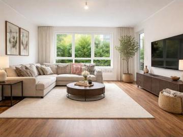 Top! Provisionsfreie Gartenwohnung – hochwertige Renovierung, moderne Einbauküche