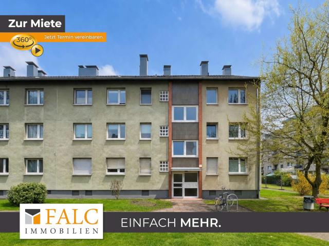 Top renovierte 2 Zimmer Wohnung mit Balkon in Düsseldorf Unterrath – sofort bezugsfrei