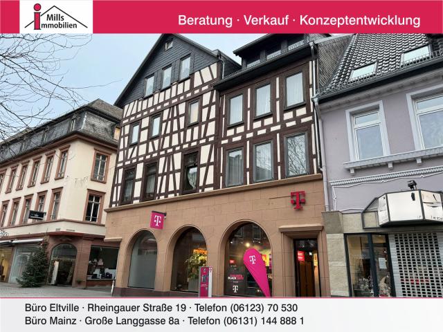 Top Wohn und Geschäftshaus mit 8 Einheiten* in 1 A Geschäftslage der Binger Fußgängerzone