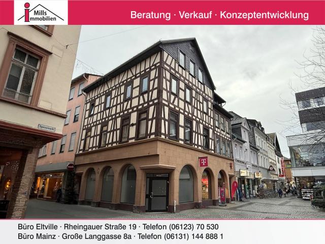 Top Wohn und Geschäftshaus mit 8 Einheiten* in 1 A Geschäftslage der Binger Fußgängerzone