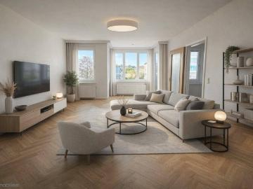 Toplage nähe Mühlwasser Terrassenwohnung mit Gartennutzung!