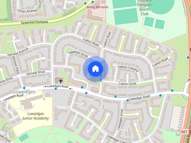 Toppham Road, Lowedges, Sheffield, S8 7NU