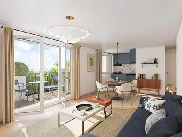 Torcy 77200 Programme neuf appartement neuf à vendre t2 BBC Pinel