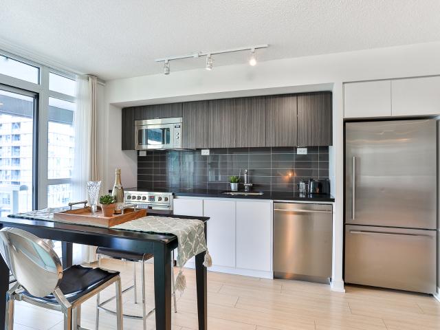 Toronto Furnished Apartment Rental at Spectra Condos Stunning 1 Bedroom, 1 Bathroom with Plenty of Natural Light in Waterfront