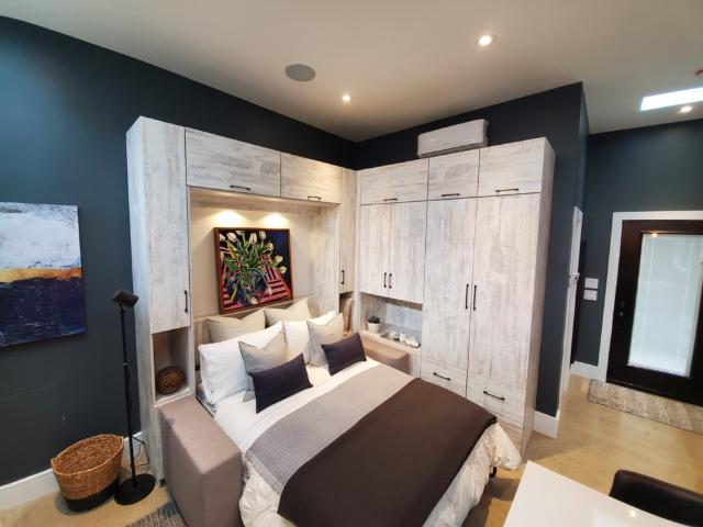 Toronto Furnished Apartment Rental in Etobicoke Self Contained Studio with 1 Bath plus Sizable Private Patio and Impressive Design