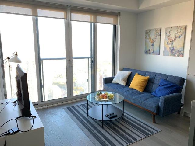 Toronto Furnished Condo for Rent at YC Condos Impressive 1 Bed, 1 Bath with Large Den in Yonge and Bloor