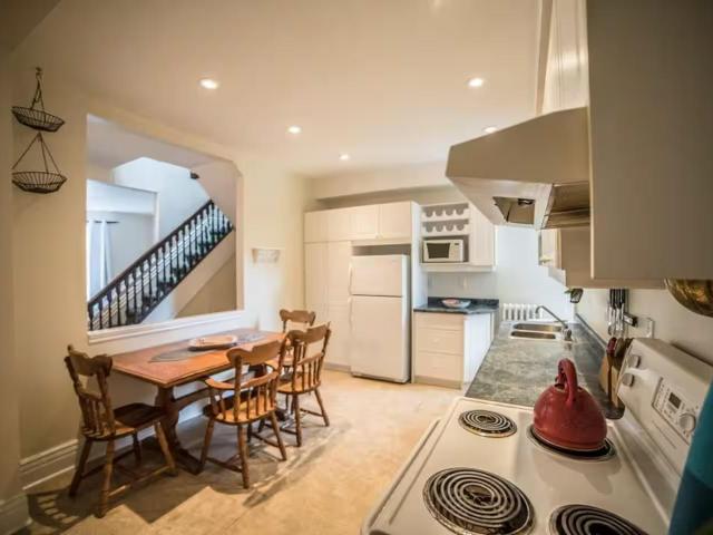 Toronto Furnished Duplex Upper Level for Rent Elegant 2 Bed, 2 Bath with Private Roof Top Patio and City Views