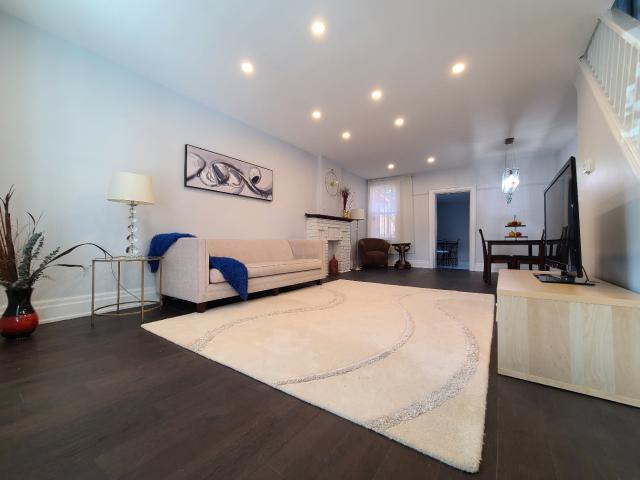 Toronto Furnished House Rental 3 Bed 1.5 Bath Home with Luxe Decor in York