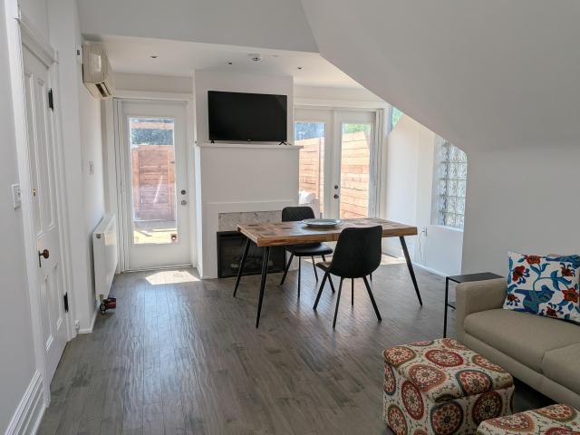 Toronto Furnished Loft for Rent Stylish 1 Bed, 1 Bath with Private Roof Top Patio and City Views