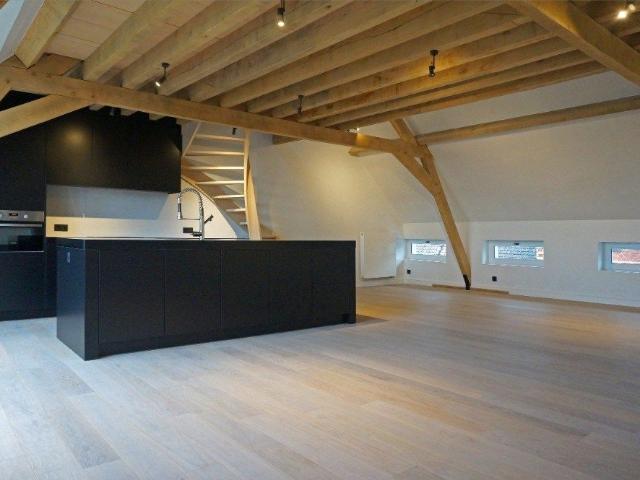 Totaal vernieuwde loft met privé terras in Ruiselede
