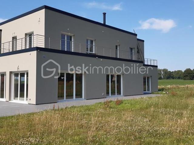 TOUT PROCHE DE L'EPR PENLY PETIT CAUX TRES BELLE MAISON D'ARCHITECTE CONTEMPORAINE DE 320m2 HABITABLES