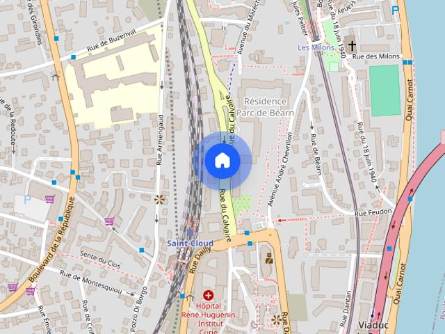Tout savoir sur cet appartement dans le quartier Centre, à Saint Cloud