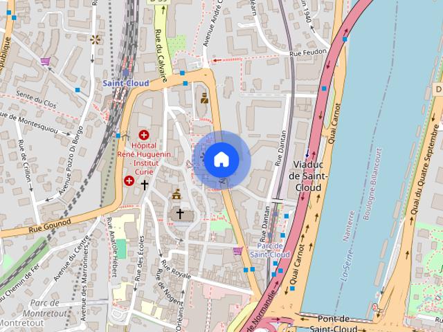 Tout savoir sur cet appartement dans le quartier Centre, à Saint Cloud