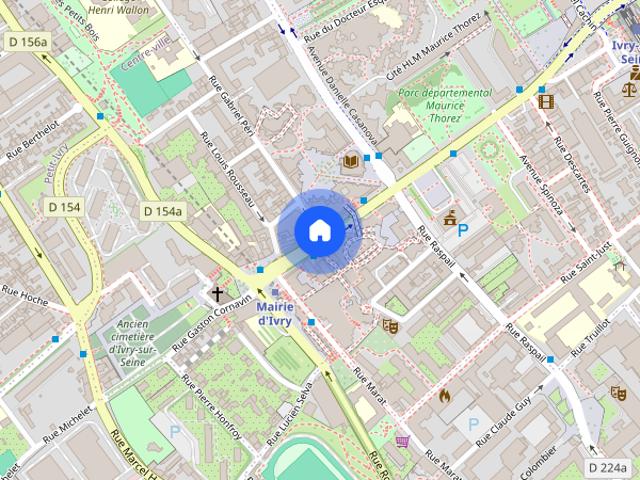 Tout savoir sur cet appartement dans le quartier Centre Ville Est, à Ivry sur Seine