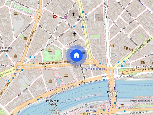 Tout savoir sur cet appartement dans le quartier Chaillot, à Paris 16ème