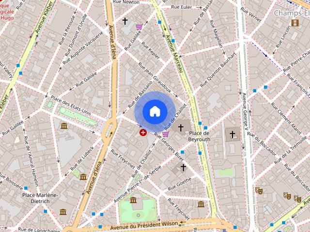 Tout savoir sur cet appartement dans le quartier Chaillot, à Paris 16ème