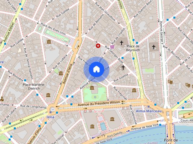 Tout savoir sur cet appartement dans le quartier Chaillot, à Paris 16ème