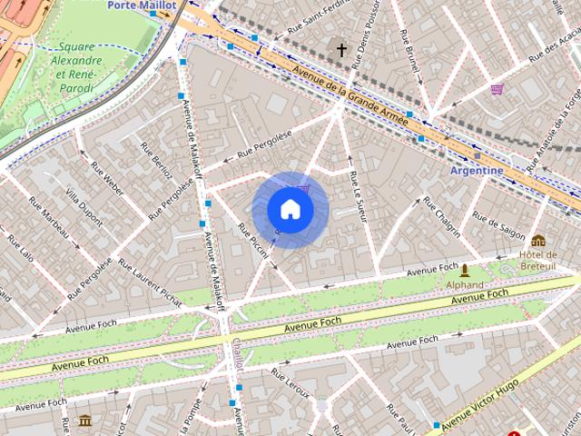 Tout savoir sur cet appartement dans le quartier Chaillot, à Paris 16ème